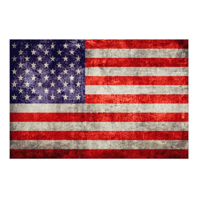 Foto Falln Antique Bandeira Americana (Frente)