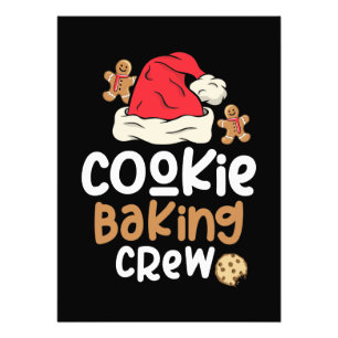 Foto Família Cookie Baking Crew Papais noeis de Natal