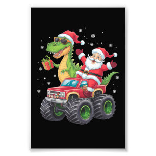 Foto Família de Natal Combinando Caminhão do Papai Noel