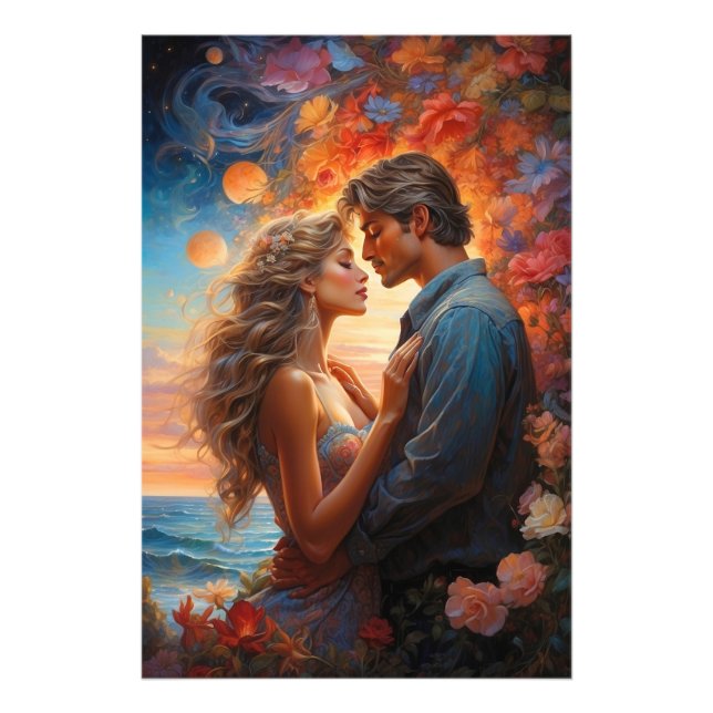 Foto *~* Fantasia Romântica Lua completa AP51 Sunset (Frente)