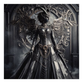 Foto Fantasia Steampunk Escuridão Demônio Moda
