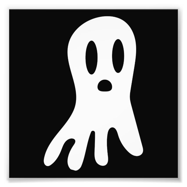 Foto Fantasmas Sombrios de Halloween  (Frente)