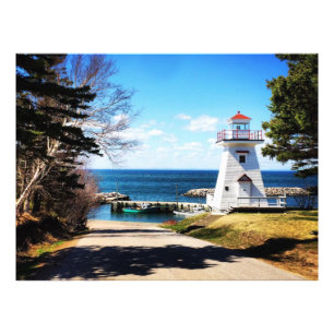 Foto Farol Bridgetown Nova Escócia Canadá de Hampton