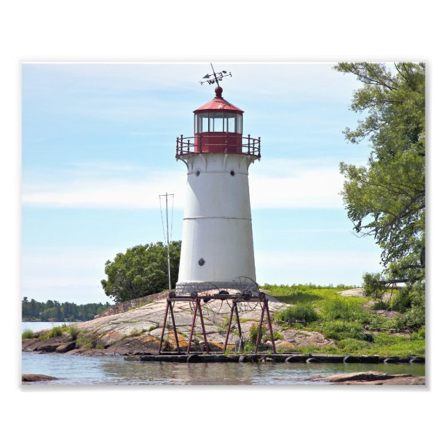 Foto Farol da Ilha Crossover, Nova York Impressão de Fo (Frente)