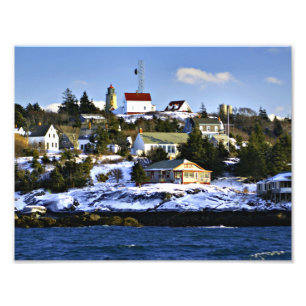 Foto Farol da Ilha Monhegan, Maine