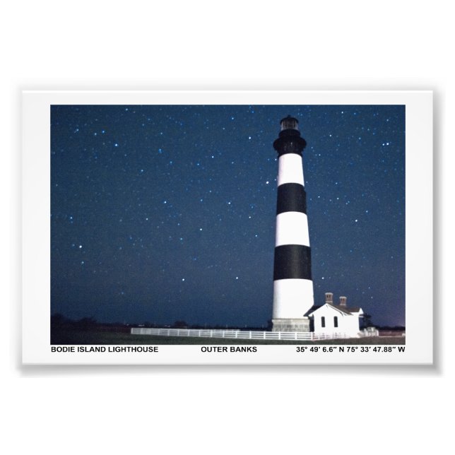 Foto Farol de Bodie Island. (Frente)