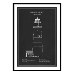 Foto Farol de Boston Light - Massachusetts - PD