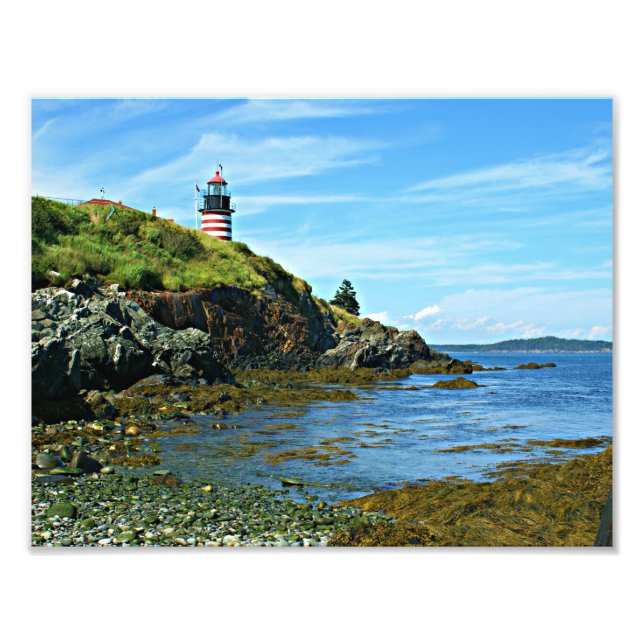 Foto Farol de Cabeça de Quoddy Ocidental, Maine (Frente)
