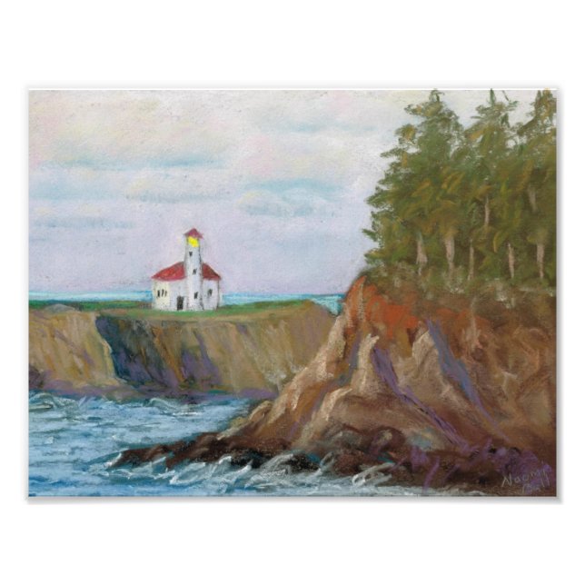 Foto Farol de Cabo Arago (Frente)