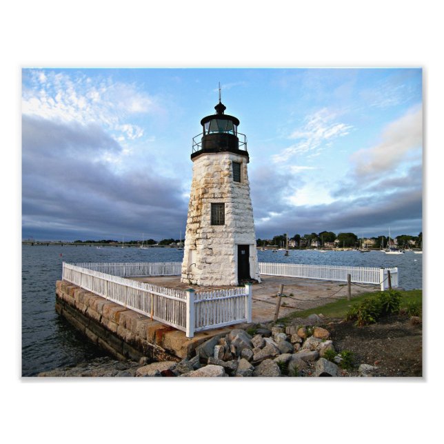 Foto Farol de Goat Island, Rhode Island (Frente)