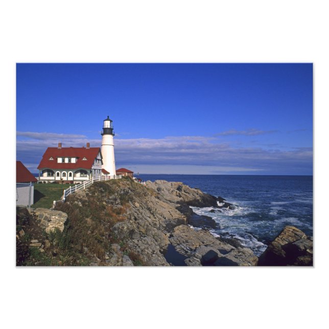 Foto Farol de Portland Head Lighthouse Maine (Frente)