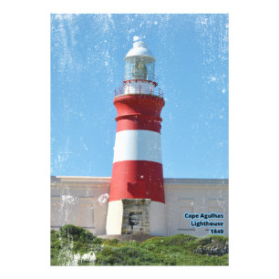 Foto Farol do Cabo Agulhas 1849