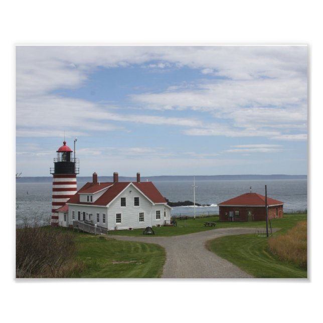 Foto Farol Quoddy Ocidental (Frente)