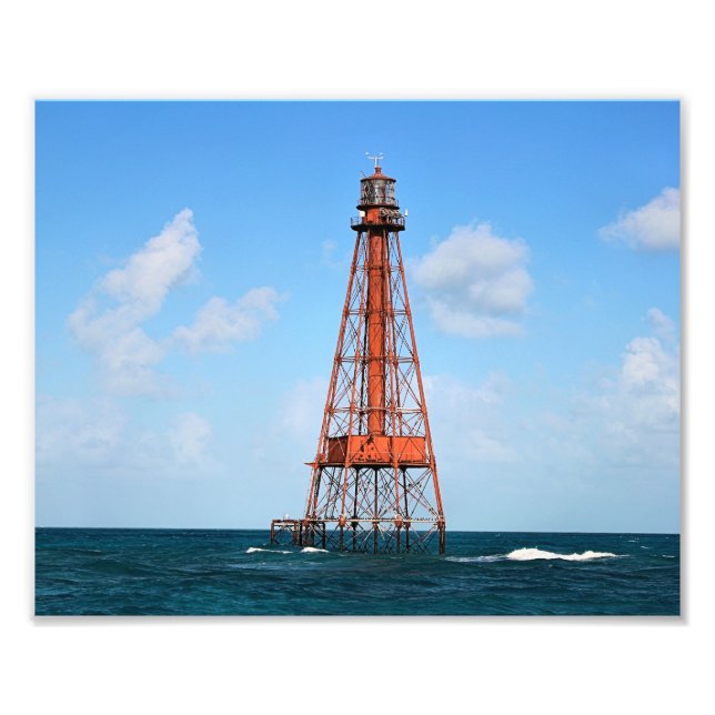 Foto Farol Sombrero Key, Florida Keys (Frente)