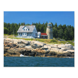 Foto Farol Whitehead Island, Maine Photo