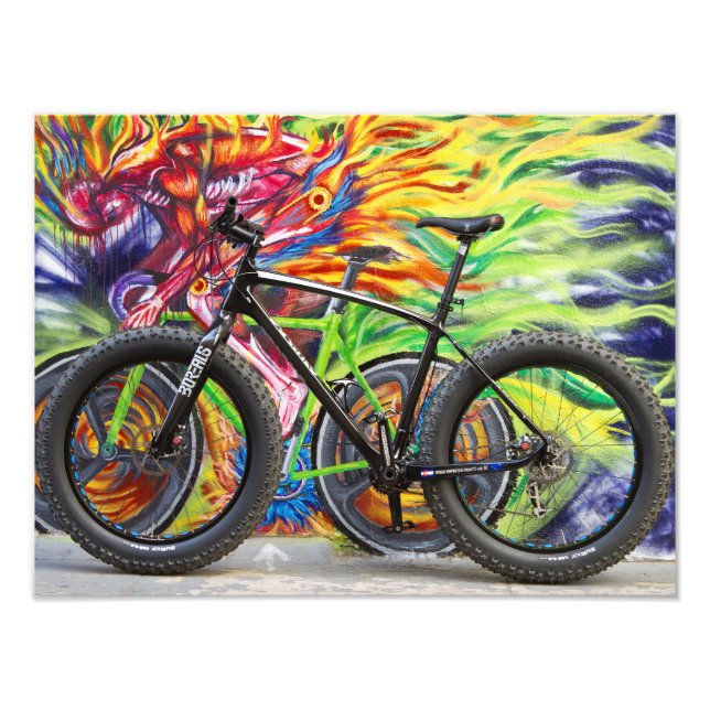 Foto Fat Bike e Flames (Frente)