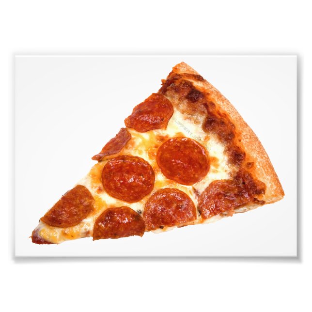 Foto Fatia de pizza de pepperoni clássica da SlipperyJo (Frente)