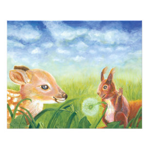 Foto Fawn e Esquilo