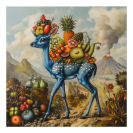 Foto Fawnicornucopia Azul