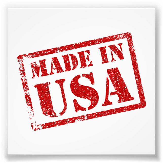 Foto Feito nos EUA, Made in America (Frente)