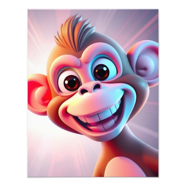 Foto Felicidade do Macaco Vibes da Selva (Frente)