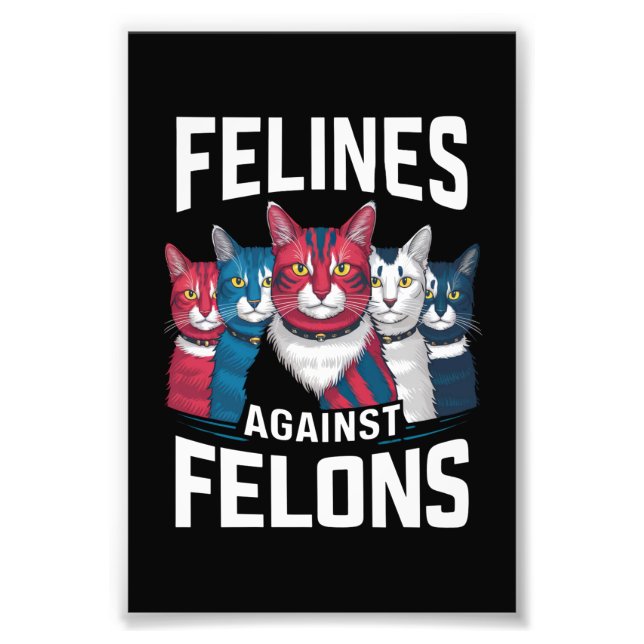 Foto Felinos Contra Criminosos (Frente)