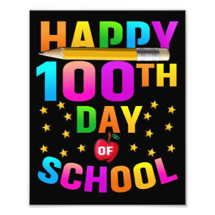 Foto Feliz 100º Dia da Escola para Professores e Estud