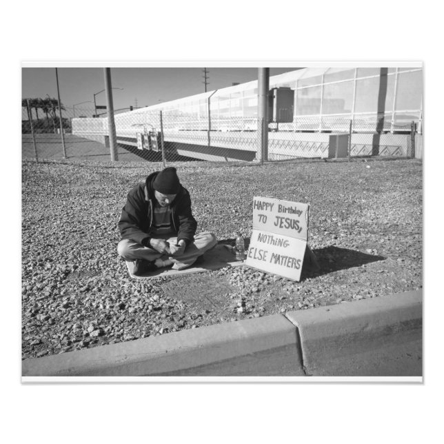 Foto Feliz aniversário Jesus (Frente)