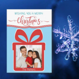 Foto: Feliz Cartão de Saudação Flat de Natal