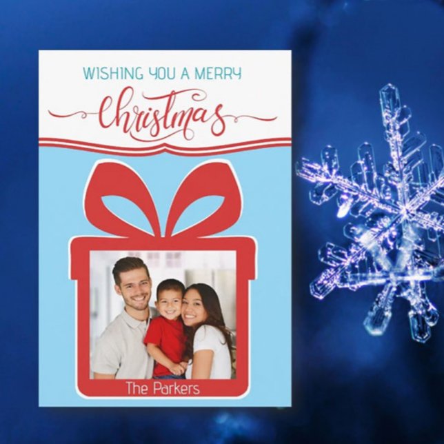 Foto: Feliz Cartão de Saudação Flat de Natal (Criador carregado)