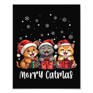 Foto Feliz de Gatinhos de Natal Catmas
