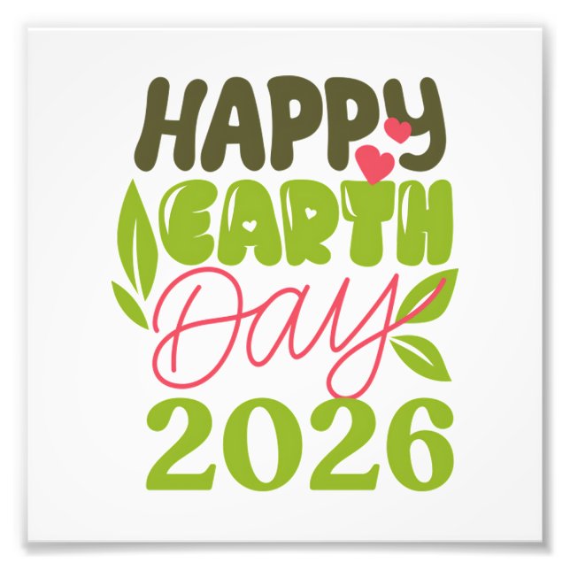 Foto Feliz Dia da Terra 2026 (Frente)