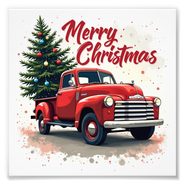 Foto Feliz Natal (Frente)