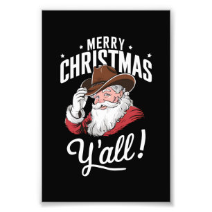 Foto Feliz Natal a Todos, Papai Noel Caubói Country