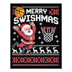 Foto Feliz Natal de Basquete Swishmas Natal Feio 