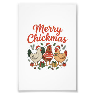 Foto Feliz Natal de Frango Chickmas