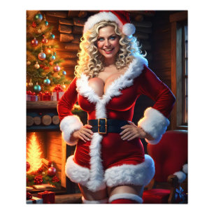 Foto Feliz Poster de Barrack de Natal