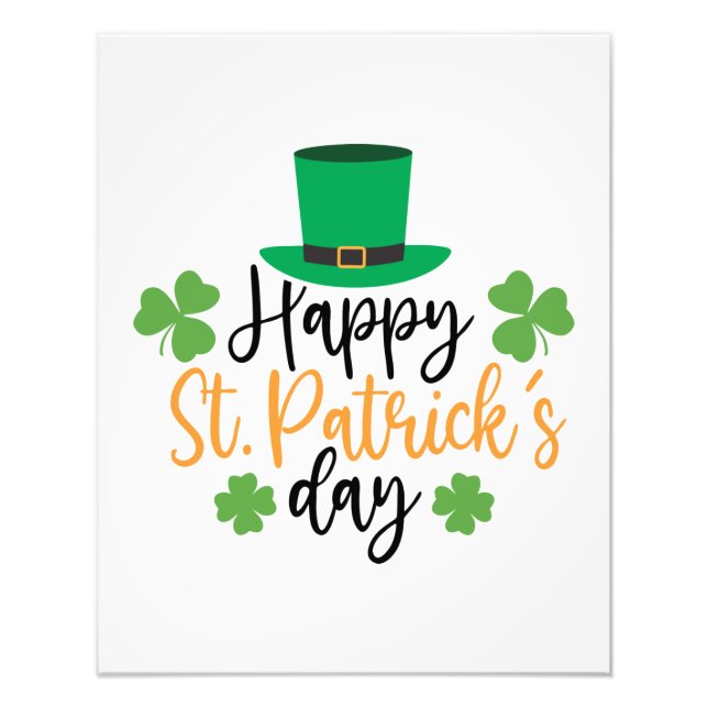 Foto Feliz Rua. O Orgulho Irlandês do Dia de Patrick Sh (Frente)