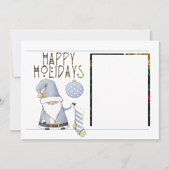 Foto FELIZMENTE FELIZ Papais noeis Gnomo Natal (Frente)