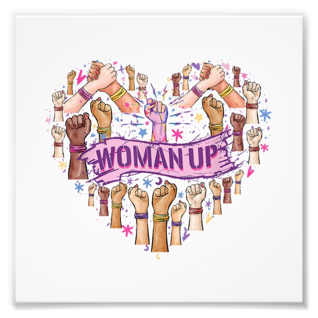 Foto Feminismo Feminista Forte Empoderamento de Mulhere (Frente)