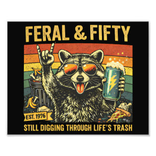 Foto Feral e Cinquenta Aniversário de 50 anos Sarcástic