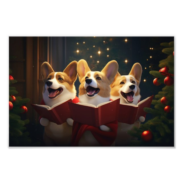 Foto Feriado festivo do Corgis Christmas (Frente)