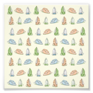 Foto Ferro Ironing Laundry patten