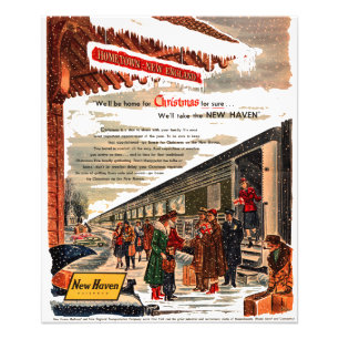 Foto Ferrovia New Haven Natal 1947