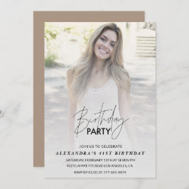 Foto: Festa de aniversário de convite para anivers