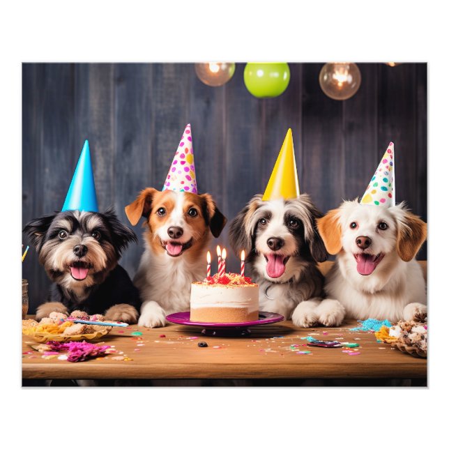 Foto Festa de Aniversário dos Cachorros (Frente)