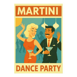 Foto Festa de Dança Martini de Meados do Século