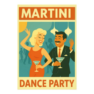Foto Festa de Dança Martini de Meados do Século