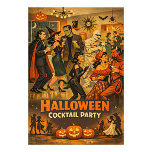 Foto Festa de Martini de Halloween dos Anos 50 no Estil