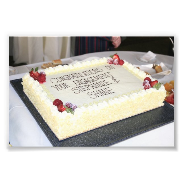 FOTO FESTA DE NOIVADO: O BOLO! (Frente)